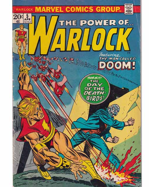Warlock Issue 5 Vol 1 Marvel Comics