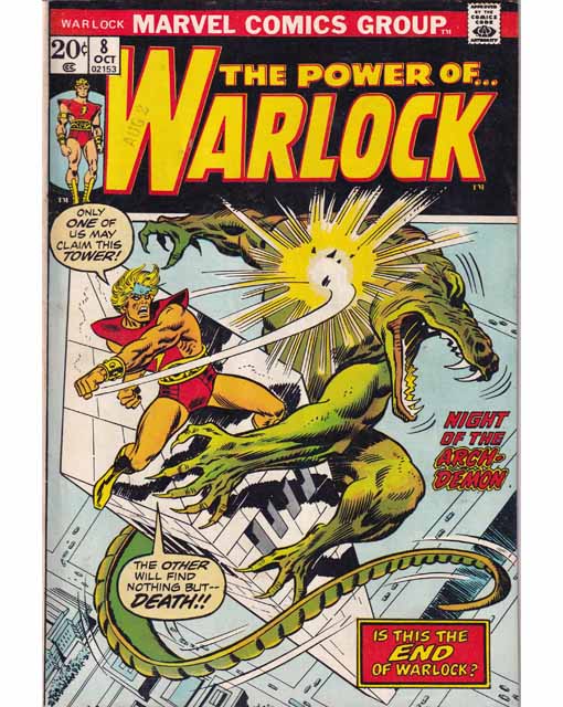 Warlock Issue 8 Vol 1 Marvel Comics