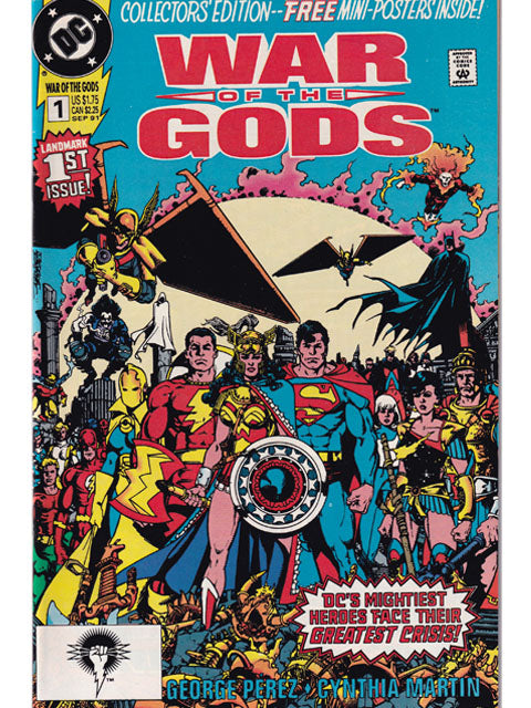 War Of The Gods Issue 1 DC Comics Back Issues