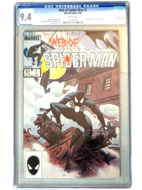 Web Of Spider-Man Issue 1 Graded Comic Book