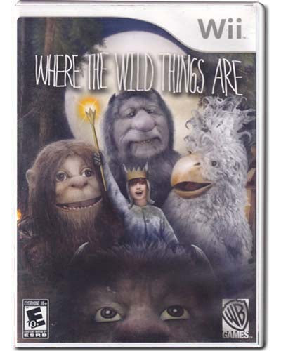 Where The Wild Things Are Nintendo Wii Video Game 883929095346
