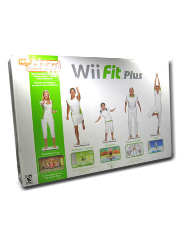 Nintendo Wii Balance Board Wii Fit Plus Bundle