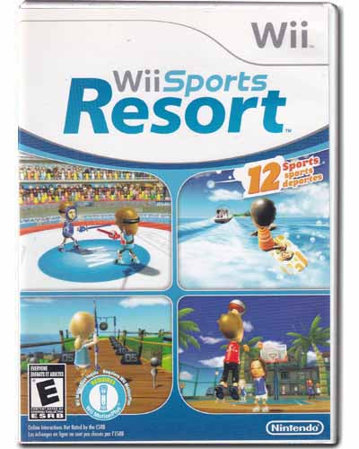 Wii Sports Resort Nintendo Wii Video Game 045496901516