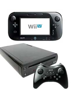 Nintendo Wii U Black Video Game Console
