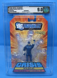 Wildcat Infinite Heroes Crisis DC Comics Graded Carded Action Figure 027084648454
