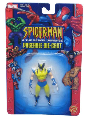 Wolverine Poseable Die Cast Marvel Universe Toy Biz Action Figure 086892710203