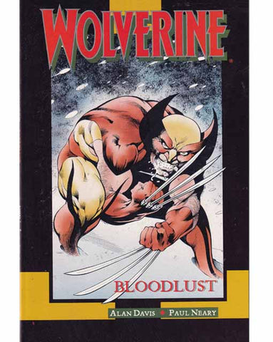 Wolverine Bloodlust Marvel Comics Back Issues 024885236132