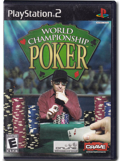 World Championship Poker PlayStation 2 PS2 Video Game