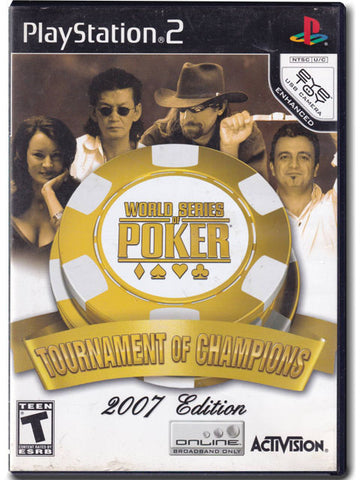World Series Of Poker Tournament Of Champions PlayStation 2 PS2 Video Game