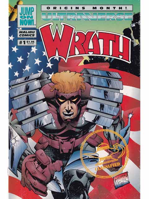 Wrath Issue 1 Malibu Comics Back Issue 