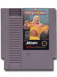 WWF Wrestle Mania Nintendo Entertainment system NES Video Game Cartridge