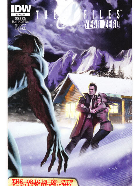 The X-Files Year Zero Issue 3 IDW Comics Back Issues