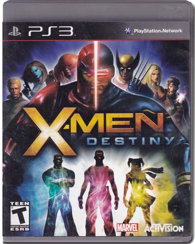 X-Men Destiny Playstation 3 PS3 Video Game