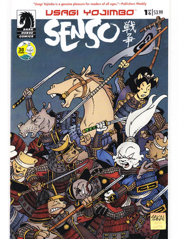 Usagi Yojimbo Senso Issue 1 Of 6 Dark Horse Comics Back Issues