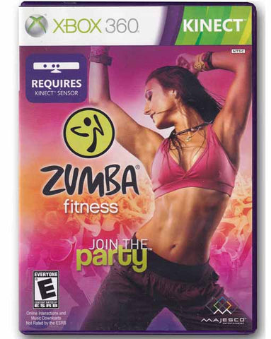 Zumba Fitness Xbox 360 Video Game 096427016892